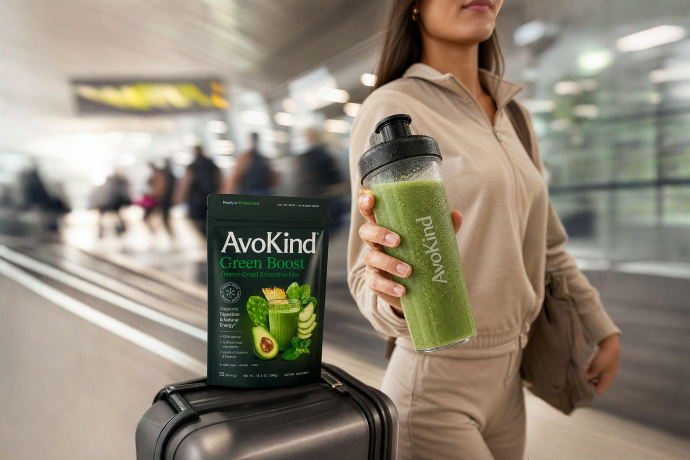 The Smoothie You Can Make Without a Blender, a Fridge, or a Plan