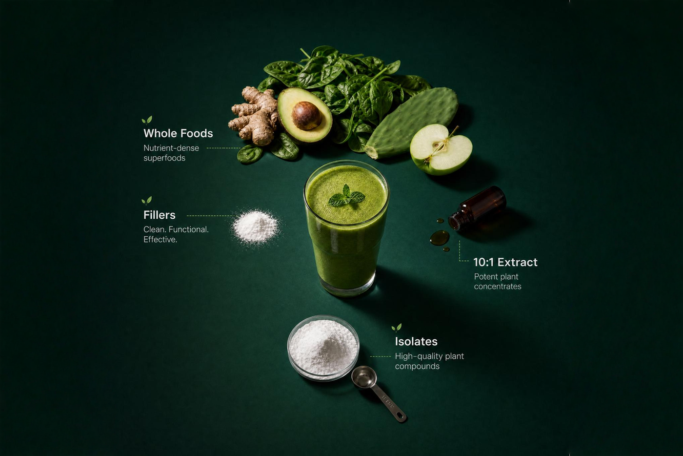 The Honest Guide to Smoothie Powder Ingredients: What's Real, What's an Extract, and What's Label Math