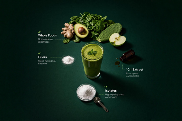 The Honest Guide to Smoothie Powder Ingredients: What's Real, What's an Extract, and What's Label Math