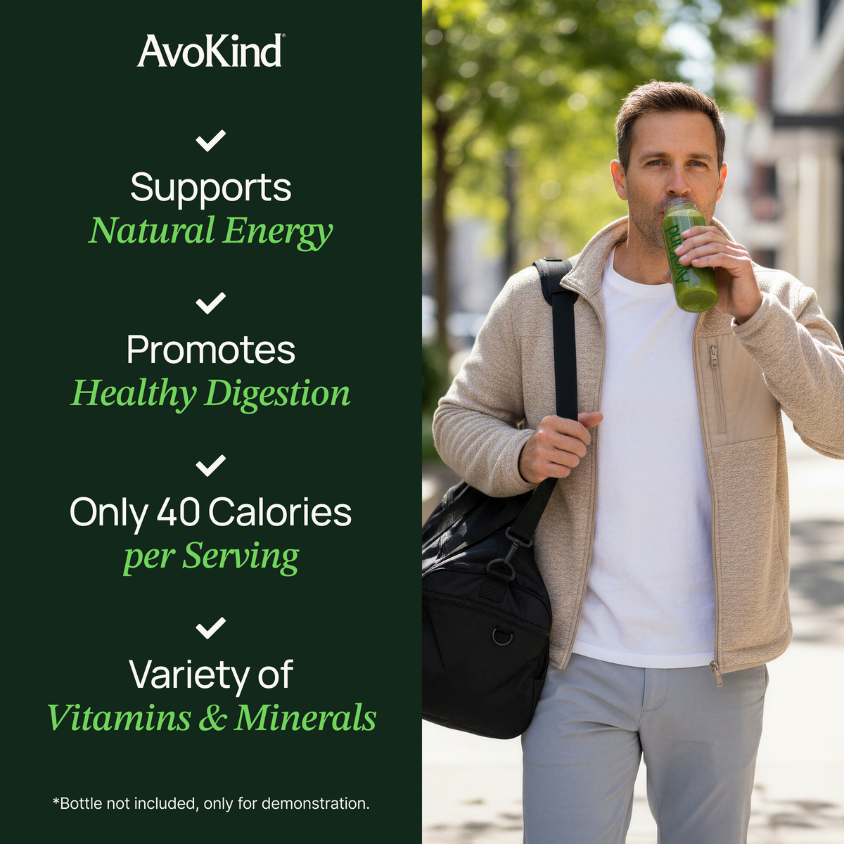 100% Natural Green Smoothie Mix
