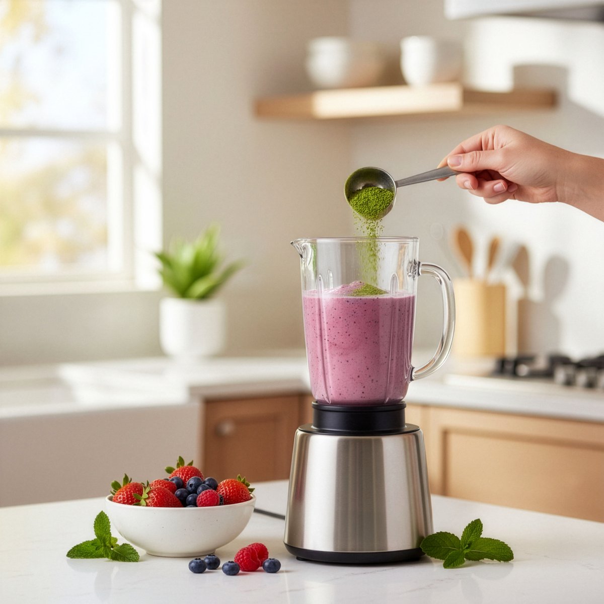 Berry Boost mixed berry smoothie recipe